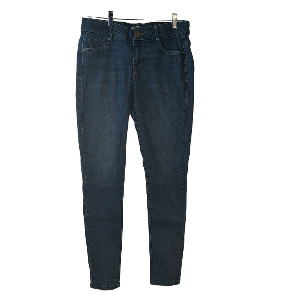 Democracy Jeans Women's Size 6 Ab Technology‎ Dark Blue Stretch Tapered